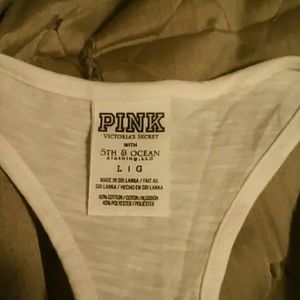 PINK Victoria's Secret Tops - VS PINK White Sox tank PINK Victoria's Secret Tops - VS PINK White Sox tank